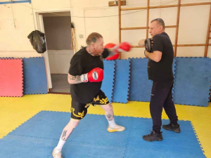 kickboxing padwork