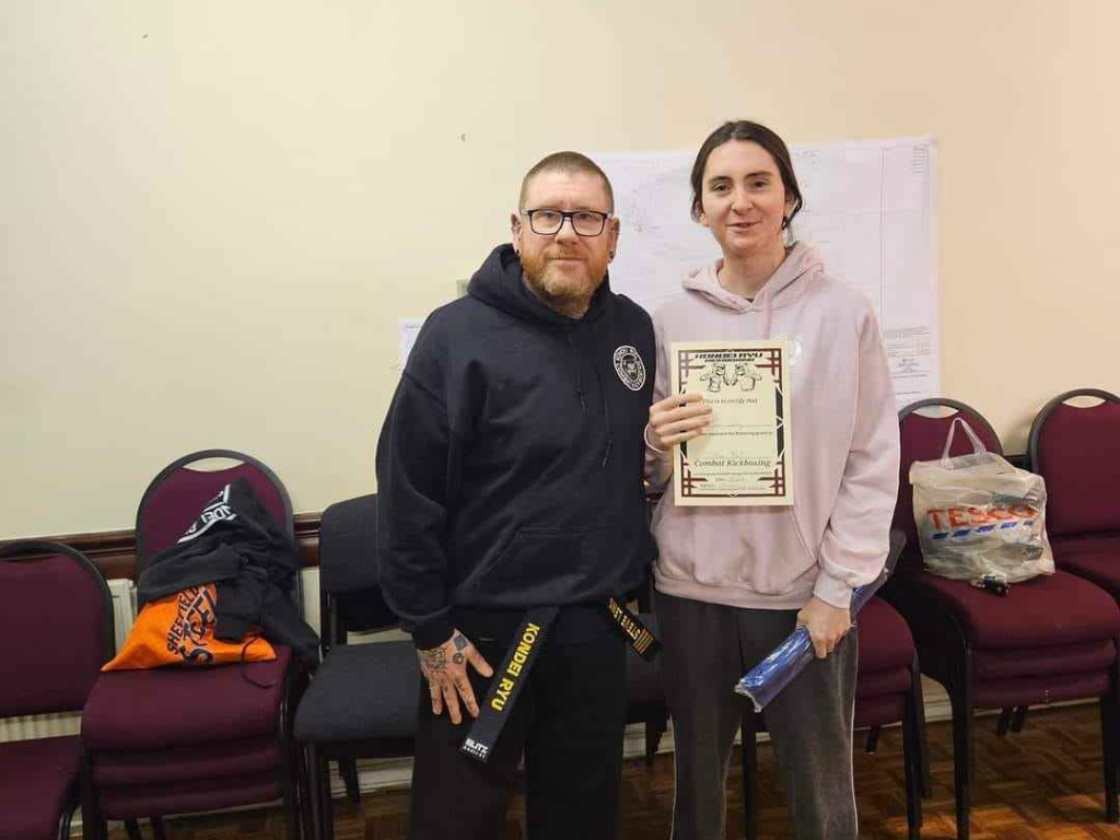 kickboxing adult grading